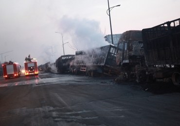 Chiny: Eksplozja w pobliżu zakładu chemicznego zabiła 22 osoby