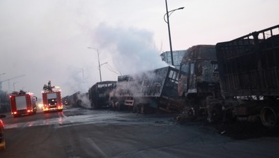 Chiny: Eksplozja w pobliżu zakładu chemicznego zabiła 22 osoby