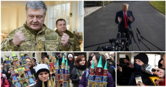 Donald Trump zdecydował się na odwołanie spotkania z Władimirem Putinem w związku z sytuacją po incydencie w Cieśninie Kerczeńskiej. Z kolei Petro Poroszenko wzywa kraje należące do NATO, do wysłania okrętów na Morze Azowskie. Napięcie na linii Rosja - Ukraina nie był jednak jedynym tematem dnia. Dowiedzieliśmy się również, że prawdopodobnie Polska była jednym z krajów, w których dochodziło do oszustw podatkowych dzięki transakcjom cum-ex, a krakowskie szopki zostały wpisane na listę dziedzictwa UNESCO.