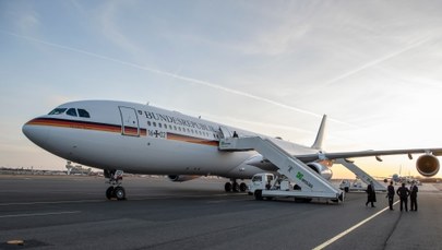W samolocie Angeli Merkel doszło do awarii systemu łączności z ziemią