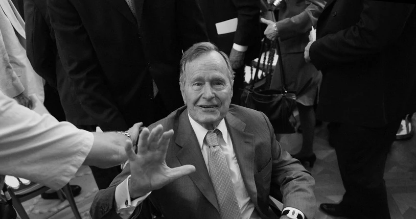 George H.W. Bush miał 94 lata