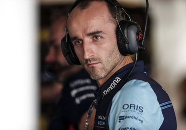 Robert Kubica z numerem 88 na bolidzie