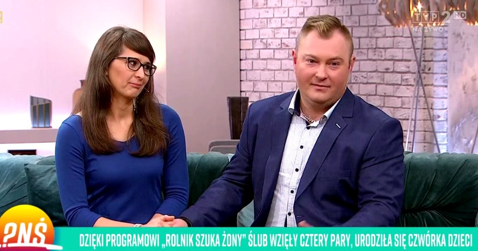 "Widocznie smak porażki nie jest miły" - powiedział jeden z bohaterów piątej edycji programu "Rolnik szuka żony". W programie "Pytanie na śniadanie" Łukasz i Agata opowiedzieli między innymi o relacji z Pauliną. Skomentowali również plotki o tym, że znali się przed programem.