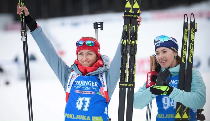 Biathlon: Monika Hojnisz pójdzie za ciosem? Wideo