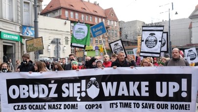 Katowice: Uczestnicy Marszu dla Klimatu z zarzutami