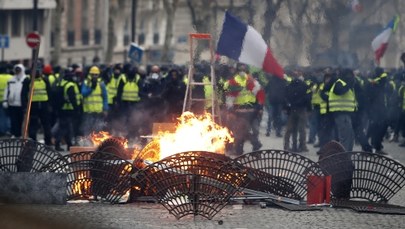 Prognozy wzrostu PKB Francji niższe przez protesty "żółtych kamizelek"