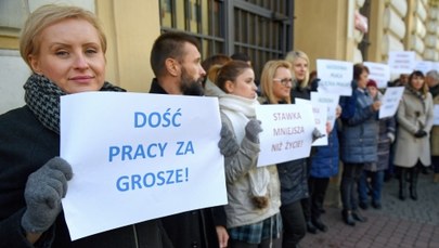 Protest pracowników sądów. Miejscami nawet 80 proc. na zwolnieniach