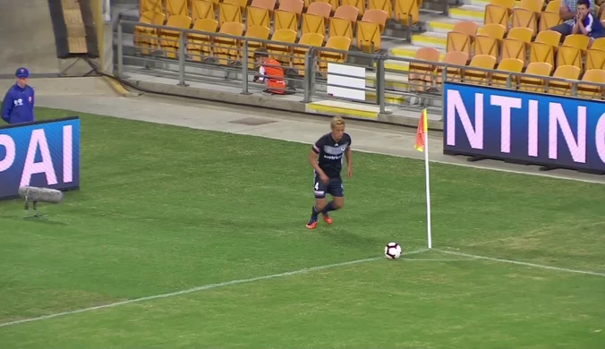 Brisbane - Melbourne 2-4. Gol ośmieszający obronę. Wideo