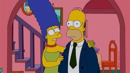 Zdjęcie ilustracyjne Simpsonowie odcinek 13 "Trzy scenki i skutki małżeństwa"