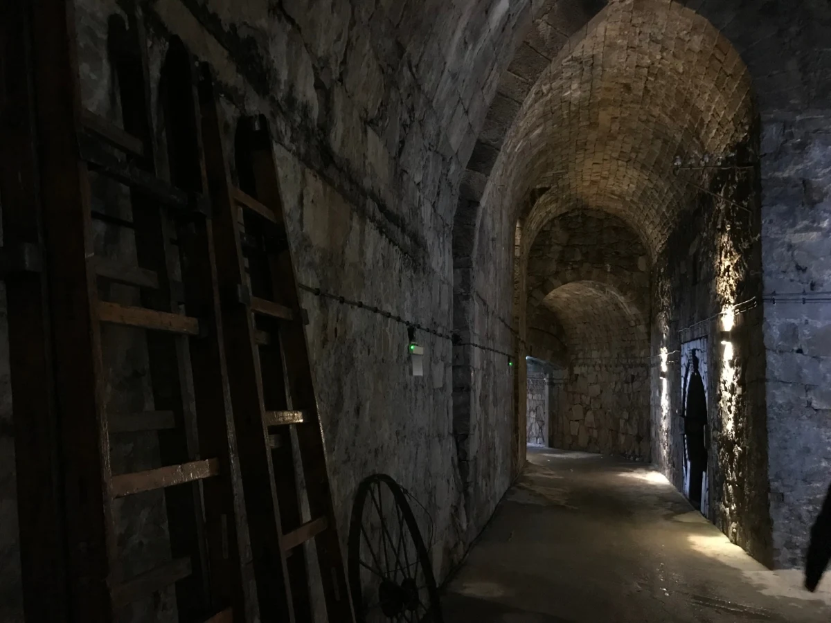 W sobotę turyści po raz pierwszy wejdą do gigantycznego schronu pod Wzgórzem Tadeusza Kościuszki w Jeleniej Górze. To cztery kilometry podziemnych korytarzy. Udostępnione zostaną ponad dwa kilometry. Podziemia były początkowo winiarnią, w czasie II wojny światowej przebudowane zostały na schron dla sześciu tysięcy osób. 