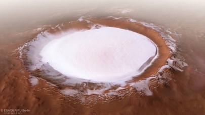 Gigantyczna ślizgawka na Marsie
