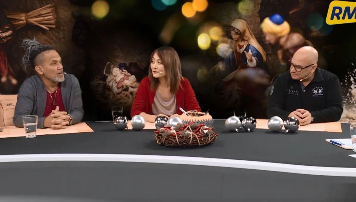 Gośćmi Marcina Zaborskiego w specjalnym wigilijnym programie byli obcokrajowcy mieszkający w Polsce, którzy od lat obchodzą święta Bożego Narodzenia w naszym kraju. Japonię w naszym wigilijnym spotkaniu reprezentowała wykładowczyni, przedsiębiorca i ekspertka kultury wysp japońskich Chie Piskorska. Z kolei gościem z Włoch był oficjalny kucharz Episkopatu, przygotowujący dania dla dwóch papieży - Jana Pawła II i Benedykta XVI - Giancarlo Russo. Przedstawicielem Kuby był roztańczony i roześmiany Jose Torres, którego media od wielu lat nazywają ambasadorem salsy i kultury kubańskiej w Polsce.