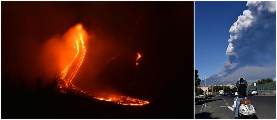 Wstrząs o magnitudzie 4,8 zarejestrowany został nad ranem w pobliżu aktywnego od dwóch dni wulkanu Etna na Sycylii. Jak poinformowały lokalne służby medyczne, w wyniku wstrząsu lekkie obrażenia odniosło 28 osób. Niektórym udzielono pomocy medycznej w związku z atakiem paniki. Szkody zanotowano na terenie sześciu gmin.