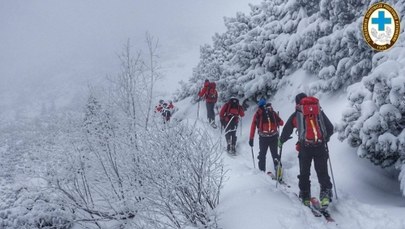 Odnaleziono narciarza, który zabłądził w pobliżu Kasprowego Wierchu