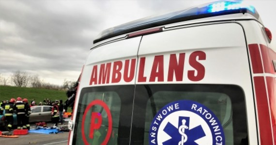 Wypadek busa w Roguszynie koło Węgrowa na Mazowszu. Jak ustalił reporter RMF FM sześć osób jest poszkodowanych.
