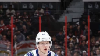 Elias Pettersson z pierwszym hat-trickiem w NHL