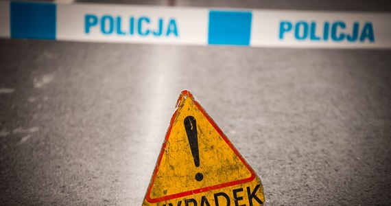 Tragedia na drodze krajowej nr 28 w Trzcinicy koło Jasła (Podkarpackie). W wypadku zginął mężczyzna. 