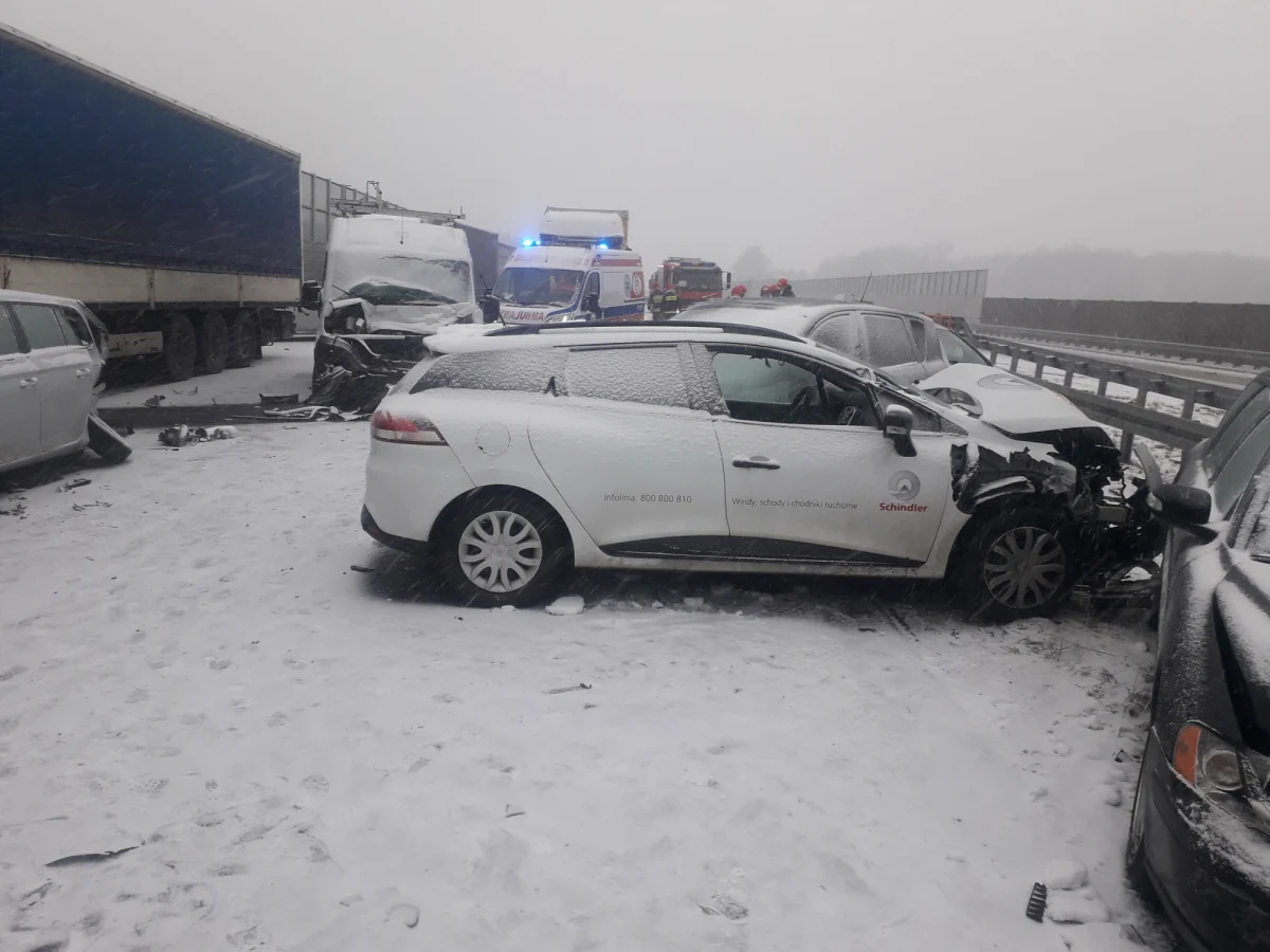 Fatalna sytuacja na drogach w województwie łódzkim. Na autostradzie A1 doszło do karambolu. W pobliżu Plichtowa zderzyło się sześć aut ciężarowych i 11 osobowych. Sześć osób zostało rannych. Z kolei koło Natolina doszło do kolizji z udziałem dwóch aut. Oba zdarzenia spowodowały ogromne utrudnienia na autostradzie. 