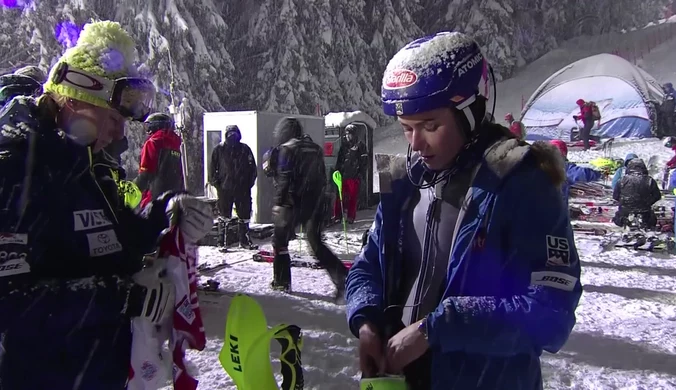 Petra Vlhova w końcu pokonała Mikaela Shiffrin w slalomie. Wideo
