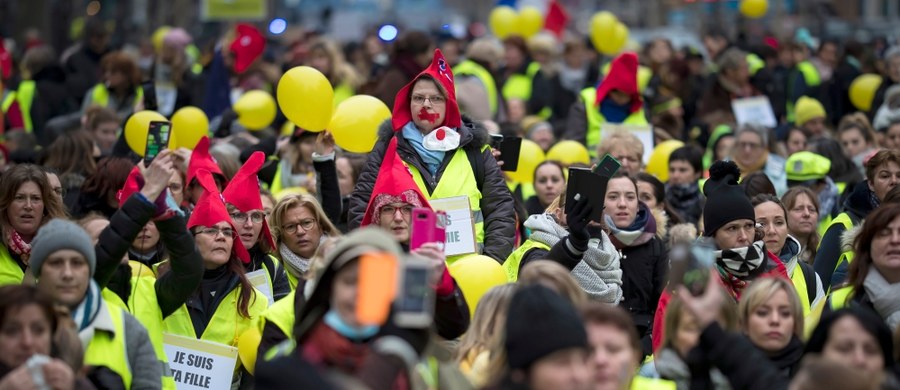 Ponad 80 tysięcy policjantów i żandarmów strzegło porządku w całej Francji w czasie akcji protestacyjnych ruchu "żółtych kamizelek”.