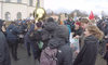 Demonstracja przeciwników AFD w Riesa