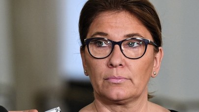 Beata Mazurek tłumaczy nieobecność podczas minuty ciszy w Sejmie