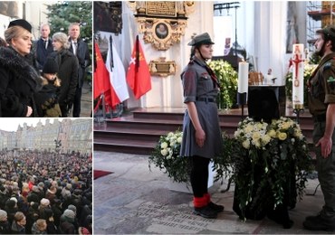 Ostatnie pożegnanie prezydenta Gdańska Pawła Adamowicza. "Zawsze mogliśmy na ciebie liczyć"