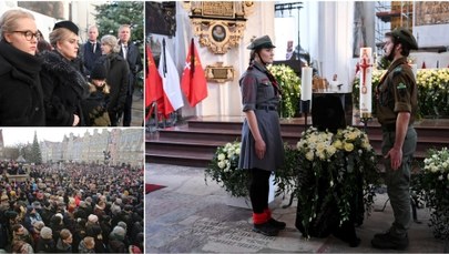 Ostatnie pożegnanie prezydenta Gdańska Pawła Adamowicza. "Zawsze mogliśmy na ciebie liczyć"
