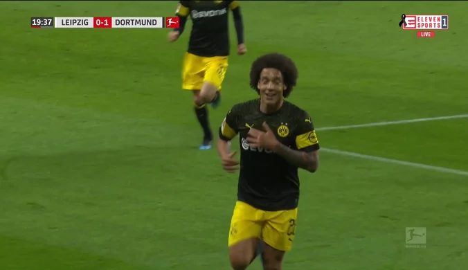RB Lipsk - Borussia Dortmund 0-1 - skrót (ZDJĘCIA ELEVEN SPORTS). WIDEO