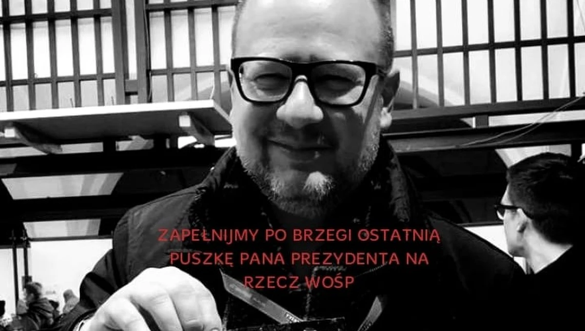 Niesamowity sukces spontanicznej akcji zorganizowanej przez jedną z internautek na Facebooku. ​Patrycja Krzymińska, po śmierci prezydenta Gdańska Pawła Adamowicza, postanowiła zorganizować zbiórkę na WOŚP. Hasło zbiórki: "Zapełnijmy ostatnią puszkę Pana Prezydenta dla WOŚP".