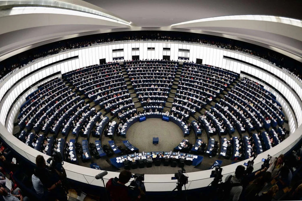Sala plenarna Parlamentu Europejskiego, zdjęcie ilustracyjne
