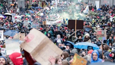 70 tys. Belgów na ulicach Brukseli. Żądali działań na rzecz klimatu