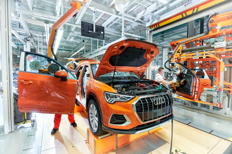 Strajk w fabryce Audi produkcja stanęła Motoryzacja w