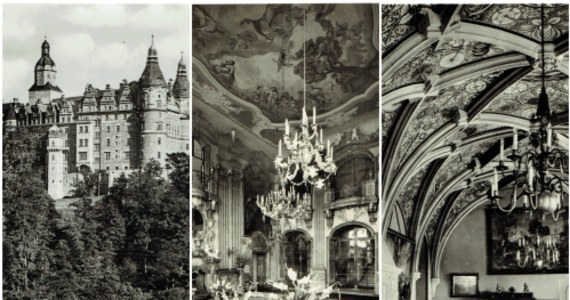 Do pracowników Książa trafiła zabytkowa koperta z dwunastoma czarno-białymi fotografiami. To pamiątka turystyczna z lat 30. ubiegłego wieku. To właśnie wtedy zamek po raz pierwszy historii został udostępniony turystom. Zdjęcia trafiły do Książa z Niemiec.