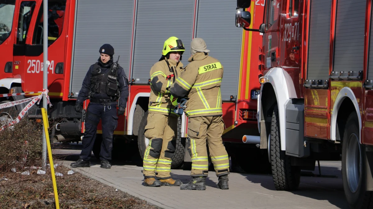 Wybuch gazu w domu mieszkalnym w Dominikowicach koło Gorlic w Małopolsce. Ranny został właściciel budynku - doznał poparzeń.