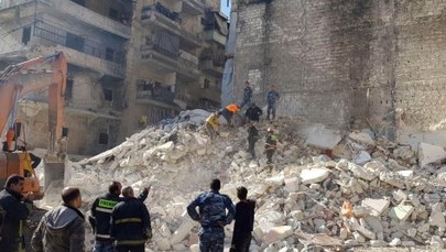 Katastrofa budowlana w Syrii. Jest wielu rannych