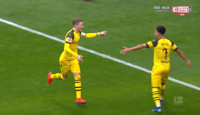 Eintracht Frankfurt - Borussia Dortmund 1-1 - skrót (ZDJĘCIA ELEVEN SPORTS). WIDEO