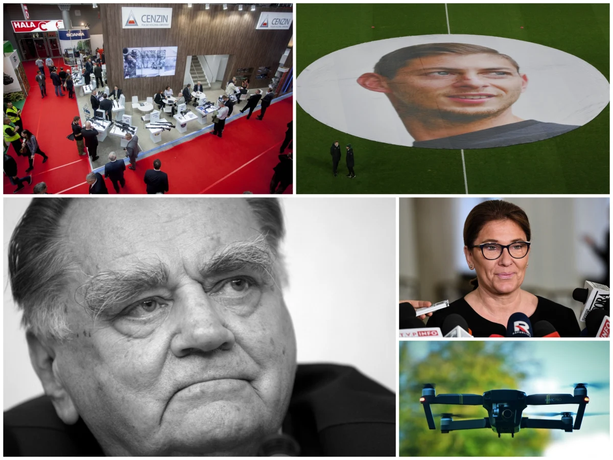 Śmierć Jana Olszewskiego była wiadomością, której media poświęciły najwięcej uwagi. W piątek brytyjska policja poinformowała, że ciało wydobyte z awionetki, która wpadła do kanału La Manche należało do Emiliano Sali - zaginionego piłkarza. Z kolei dziennikarze RMF FM ujawnili, że jedna ze spółek PGZ stała się  ofiarą międzynarodowego oszustwa. Specjalnie dla Was stworzyliśmy zestawienie najważniejszych informacji dnia.