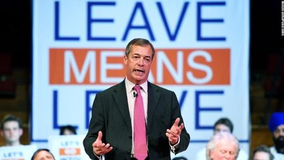 Powstała Partia Brexitu. Popiera ją Farage