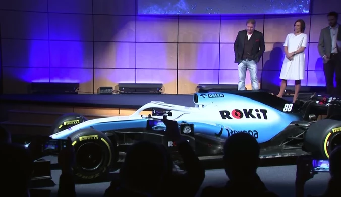 Oto pojazd Roberta Kubicy. Williams pokazał nowe barwy bolidu. Wideo