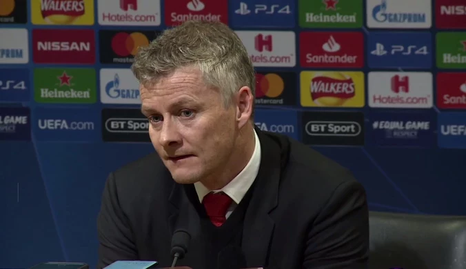 Solskjaer: Nasi zawodnicy byli zawiedzeni po meczu. Wideo