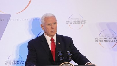 Pence: Największe zagrożenie dla pokoju na Bliskim Wschodzie to Iran