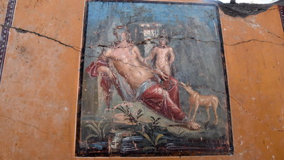 Niezwykłe odkrycie w Pompejach. Fresk sprzed blisko 2 tys. lat