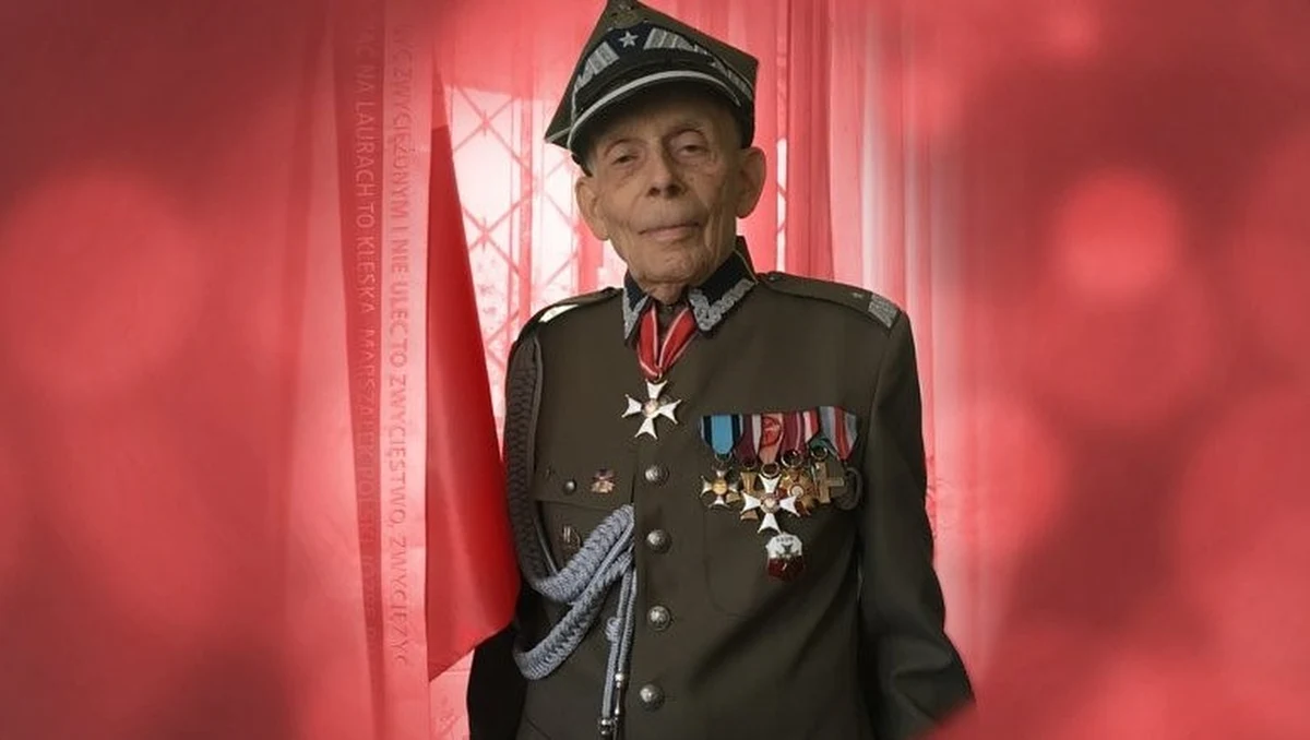 Władze województwa małopolskiego apelują o włączenie się do akcji „Oddaj krew dla Bohatera”. Pomocy potrzebuje 96-letni gen. bryg. Tadeusz Bieńkowicz, pseudonim Rączy.