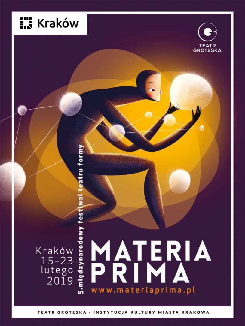 Najsłynniejsze spektakle, gorące premiery, niespotykane sposoby narracji, zaskakujące rozwiązania techniczne - tak zapowiada się 5. Międzynarodowy Festiwal Teatru Formy Materia Prima, który 15 lutego 2019 roku rozpoczyna się w Krakowie.