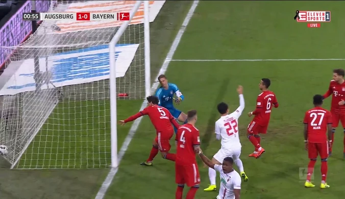 Gol dla Augsburga…w 14. Sekundzie! (ZDJĘCIA ELEVEN SPORTS). Wideo