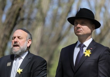 Było spotkanie przedstawiciela Kancelarii Prezydenta z Naczelnym Rabinem Polski 