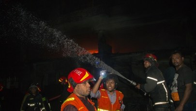Bangladesz: Co najmniej 69 osób zginęło w pożarze