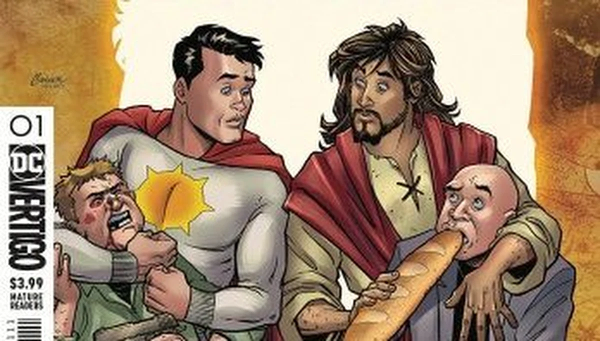 Wydawnictwo komiksowe DC zrezygnowało z publikacji komiksu "Second coming" opowiadającego o przyjściu Jezusa na Ziemię i jego przygodach z superbohaterem Sun-Manem. Premiera komiksu była zapowiadana na 6 marca. Zrezygnowano z niej ze względu na petycję podpisaną przez ponad 200 tys. osób