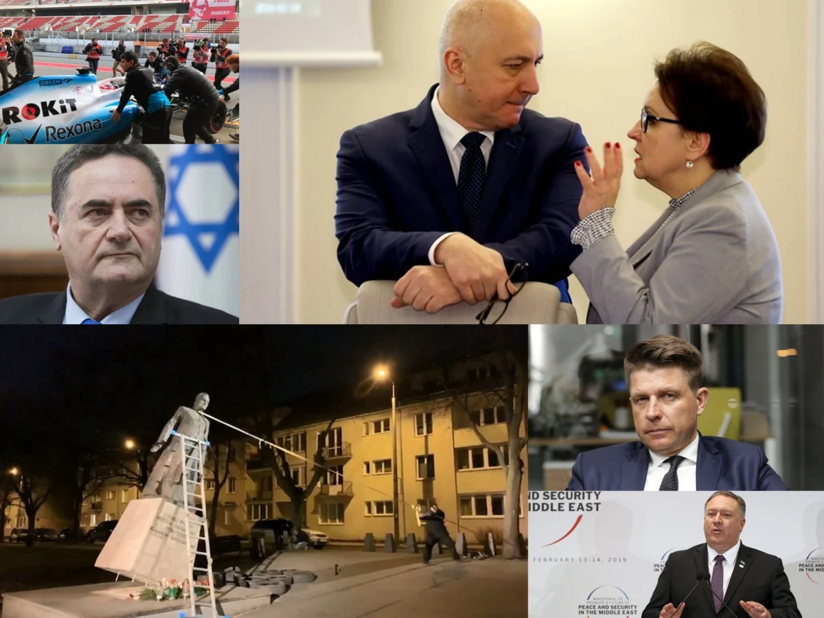 Dewastacja gdańskiego pomnika księdza Jankowskiego, śmierć dwóch górników w kopalni Murcki-Staszic w Katowicach, karuzela nazwisk w sprawie rekonstrukcji rządu i słowa Israela Katza o tym, że nie zamierza przepraszać za wypowiedź o kolaboracji Polaków z nazistami - tym żyła dzisiaj Polska. Przygotowaliśmy dla was przegląd najważniejszych wydarzeń dnia.